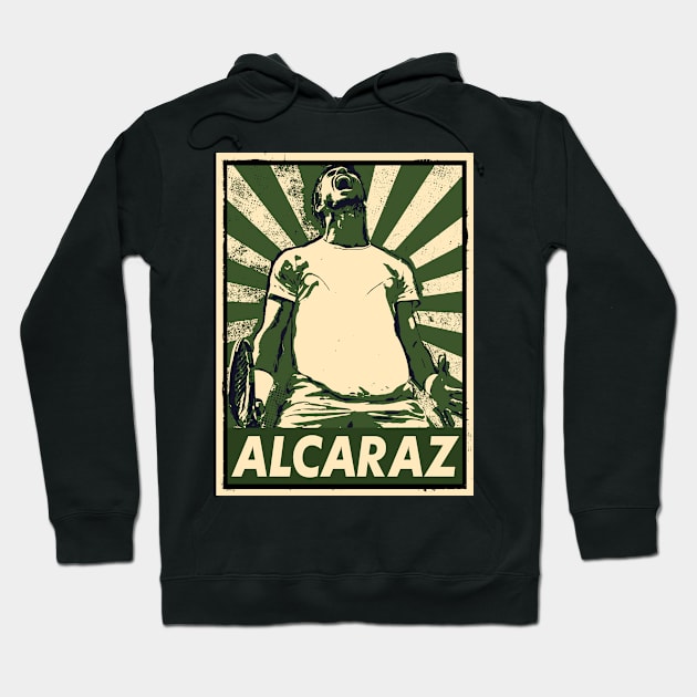 alcaraz tennis Hoodie by SmithyJ88